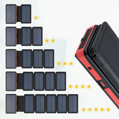 20000mAh Waterproof Magnetic Solar Power Bank