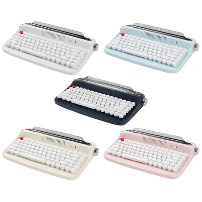 Retro Stylish Bluetooth Wireless Office Typewriter